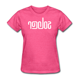 SOBER in Abstract Lines - Women's Shirt - heather pink
