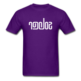 SOBER in Abstract Lines - Classic T-Shirt - purple