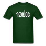 SOBER in Abstract Lines - Classic T-Shirt - forest green