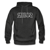 SOBER in Jagged Lines - Adult Hoodie - charcoal grey