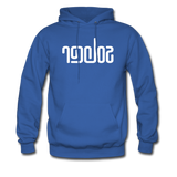 SOBER in Abstract Lines - Adult Hoodie - royal blue