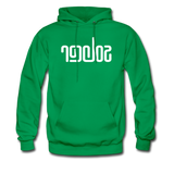SOBER in Abstract Lines - Adult Hoodie - kelly green