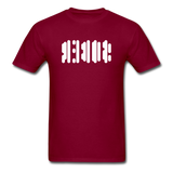 SOBER in Abstract Dots - Classic T-Shirt - burgundy