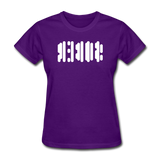 SOBER in Abstract Dots - Women's Shirt - purple