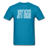 BEAUTIFUL in Abstract Characters - Classic T-Shirt - turquoise
