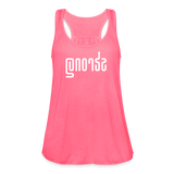 STRONG in Abstract Lines - Women's Flowy Tank Top - neon pink