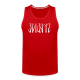 STRONG in Trees - Men's Premium Tank Top - red